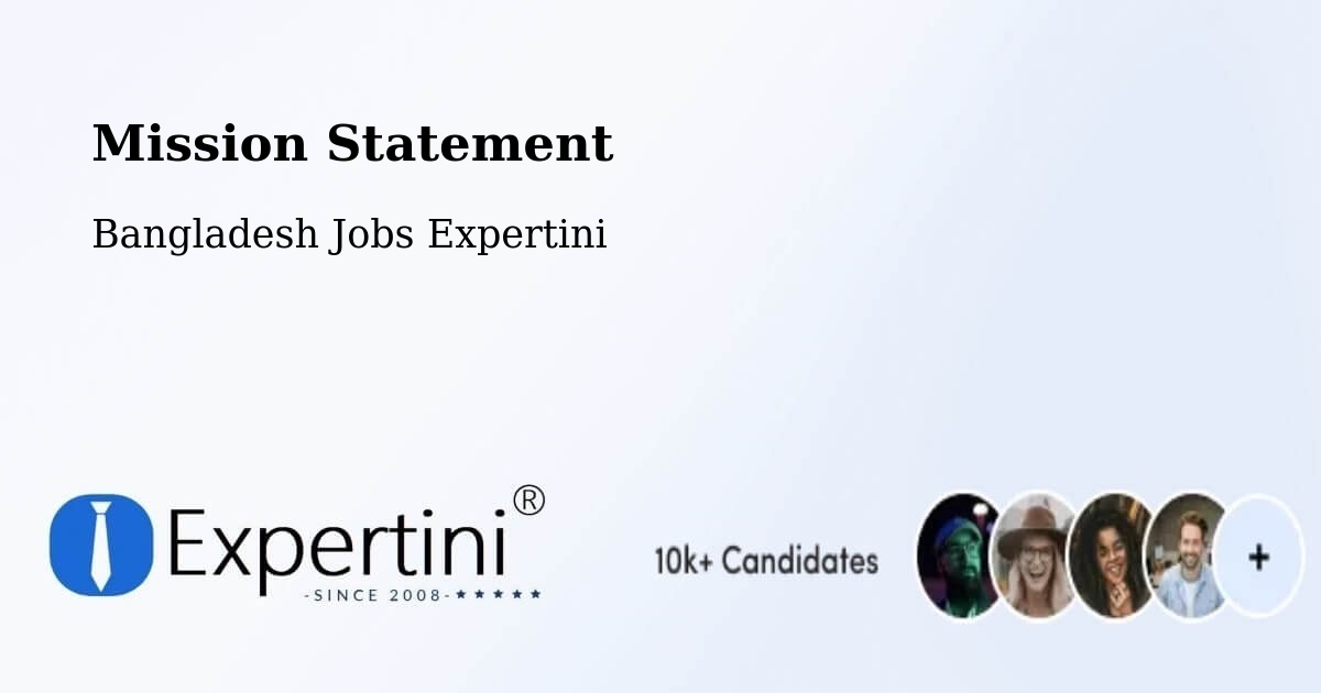 Corporate Mission – Mathba - Bangladesh Jobs Expertini