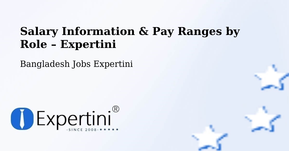 Salary Information & Pay Ranges – Mathba - Mathba, Bangladesh Jobs Expertini