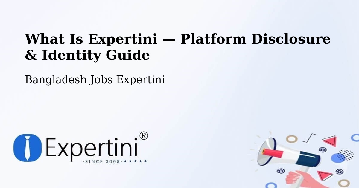 What Is Expertini — Platform Disclosure & Identity Guide – Mathba